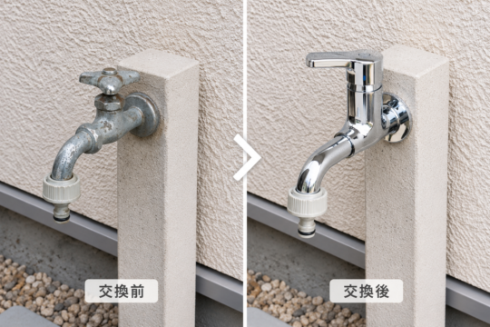 水道蛇口交換